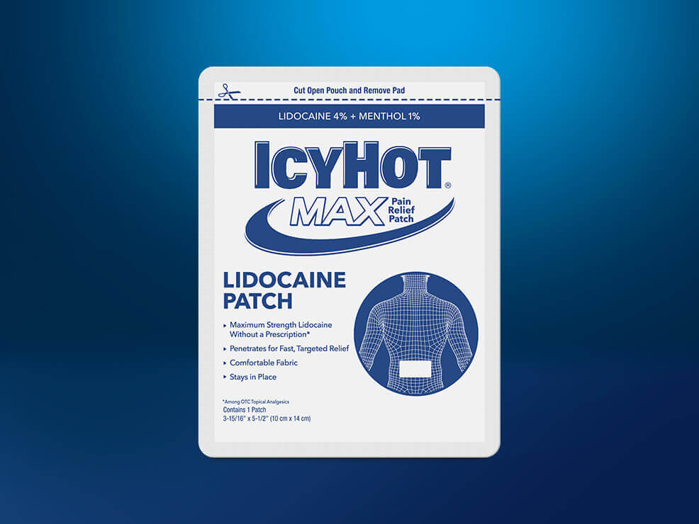 Lidocaine Patch Icy Hot® Pain Relief Patch